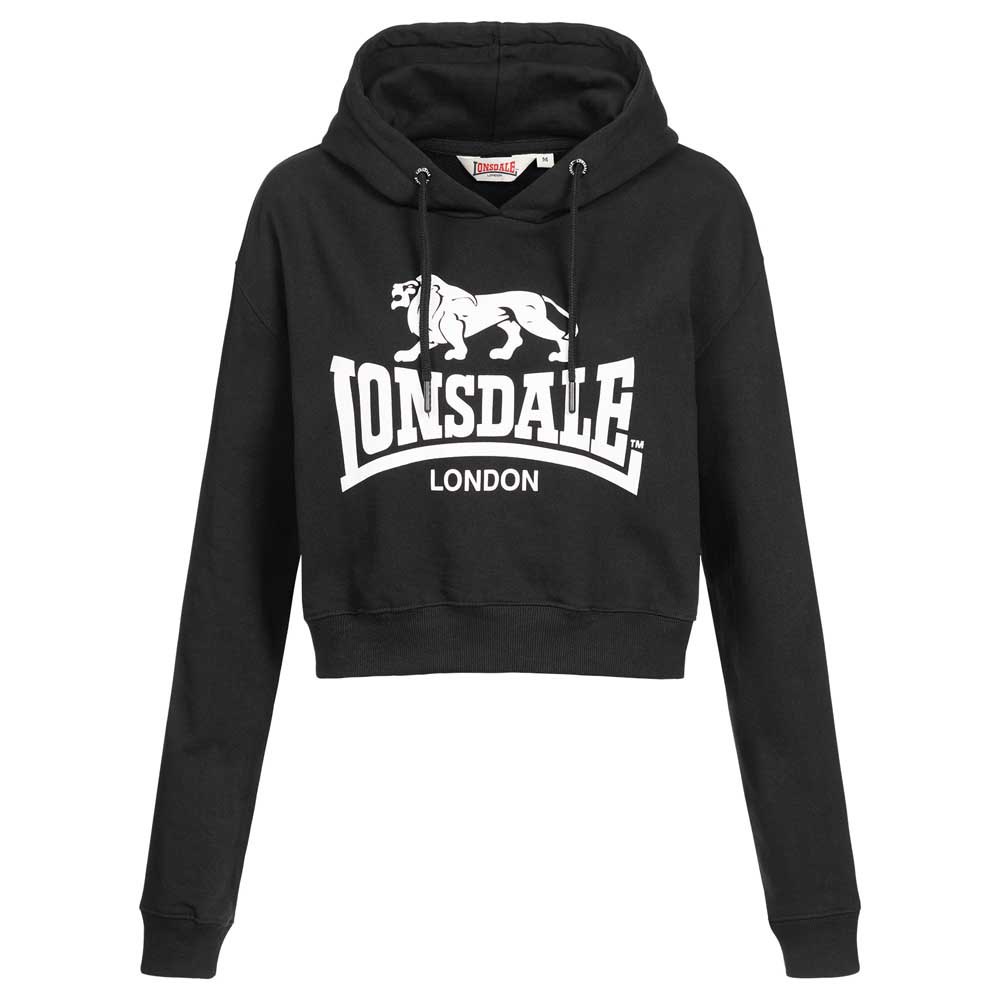 Lonsdale Roxeth Cropped Hoodie Schwarz M Frau Lonsdale Roxeth Cropped Hoodie Schwarz M Frau von Lonsdale