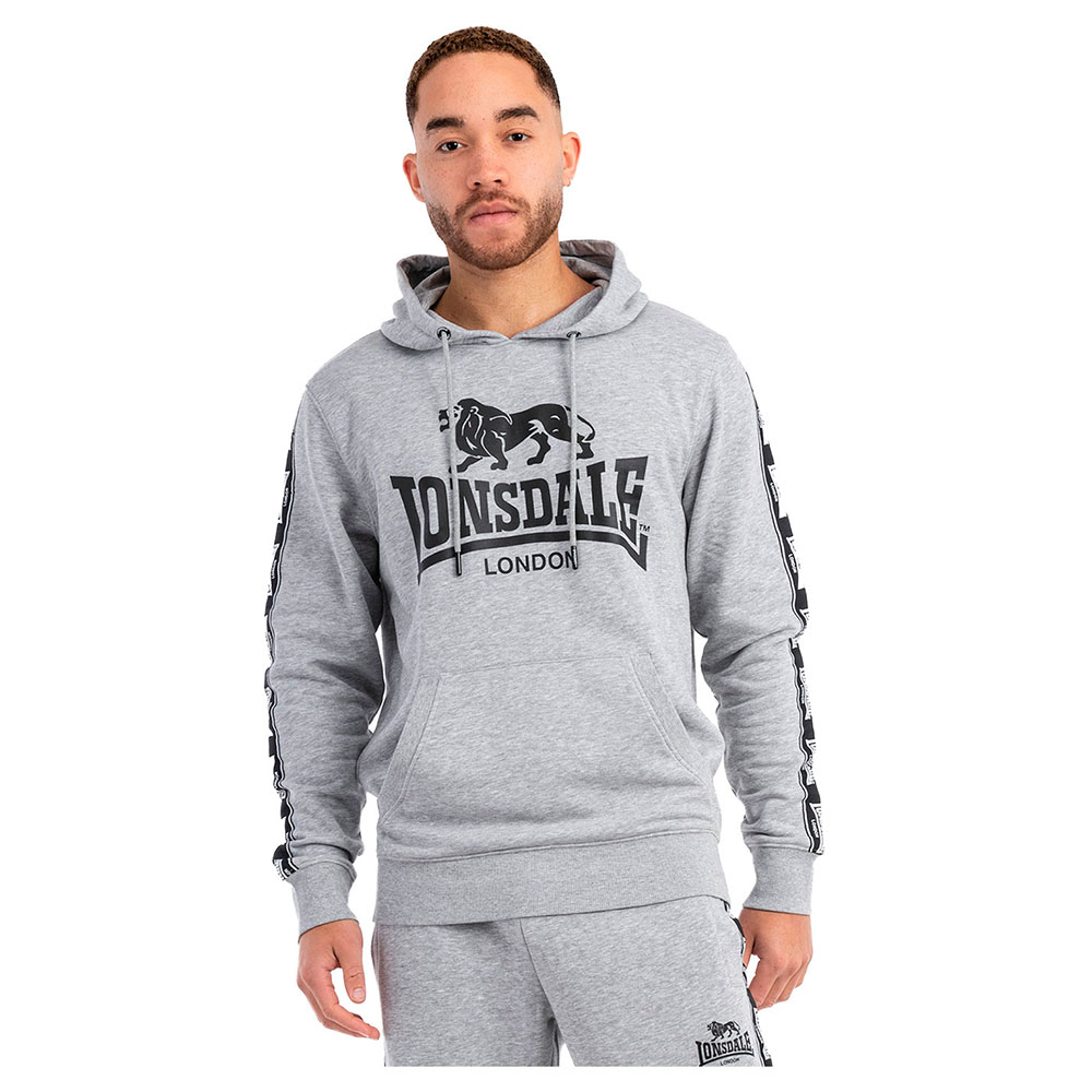 Lonsdale Scousburgh Hoodie Grau 2XL Mann von Lonsdale