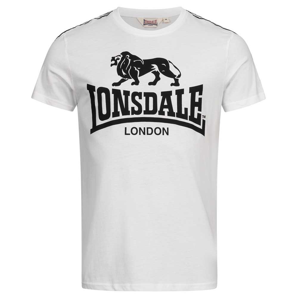 Lonsdale Sheviock Short Sleeve T-shirt Weiß S Mann von Lonsdale