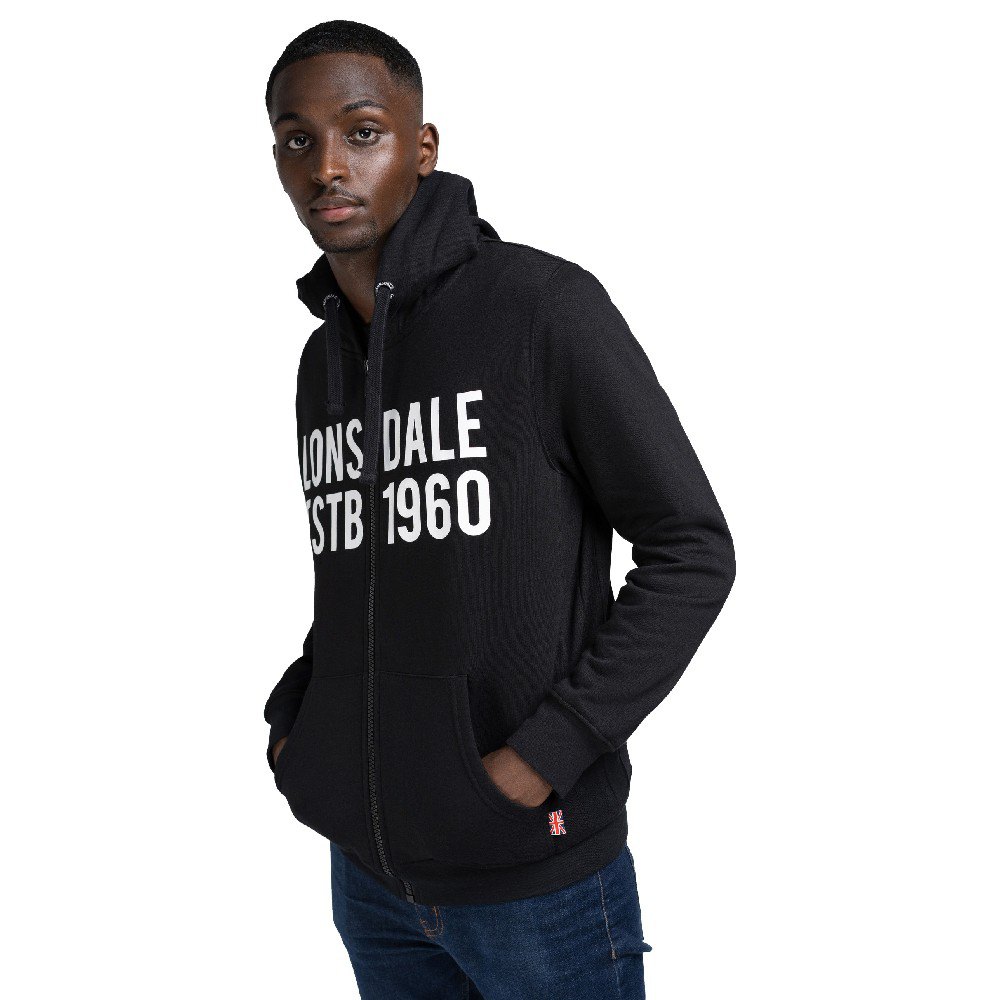Lonsdale Solfach Hoodie Schwarz S Mann Lonsdale Solfach Hoodie Schwarz S Mann von Lonsdale