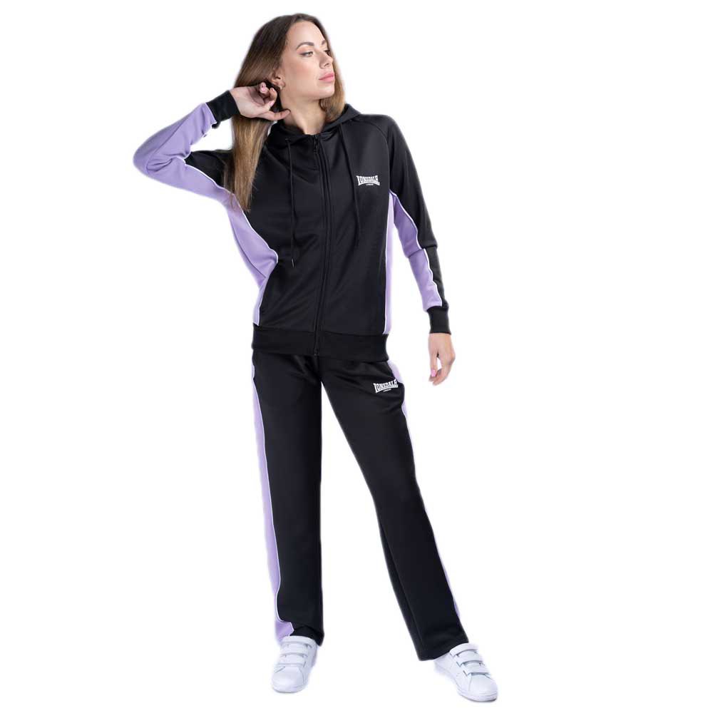 Lonsdale Spinningdale Tracksuit Schwarz S Frau von Lonsdale