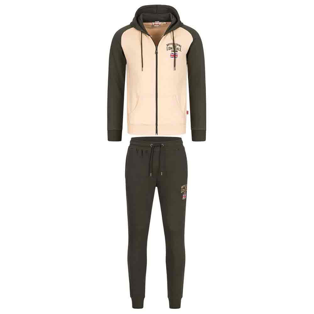 Lonsdale Stretton Track Suit Grün L Mann von Lonsdale