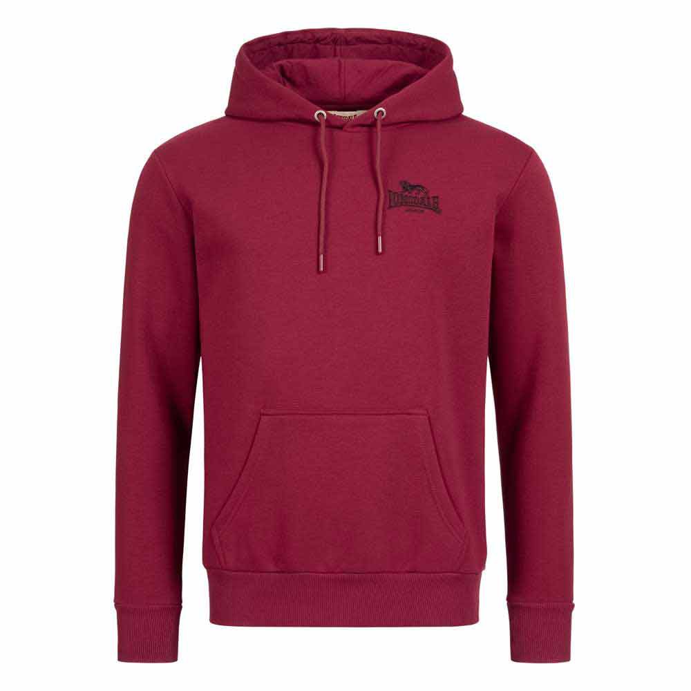 Lonsdale Talmine Hoodie Rot L Mann von Lonsdale