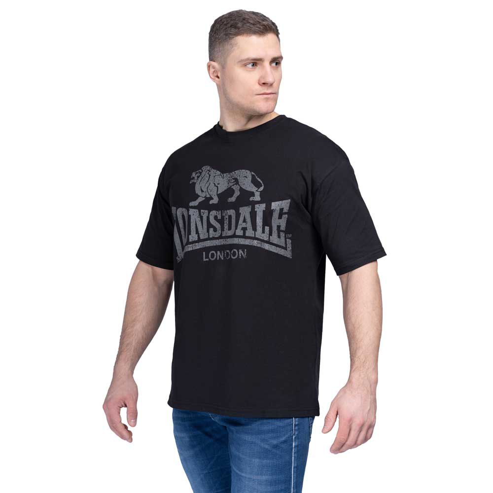 Lonsdale Thrumster Short Sleeve T-shirt Schwarz L Mann von Lonsdale