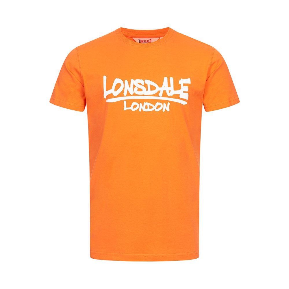 Lonsdale Toscaig Short Sleeve T-shirt Orange M Mann von Lonsdale