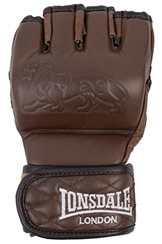 Lonsdale Unisex-Adult MMA Gloves Equipment, Vintage Brown, S/M von Lonsdale