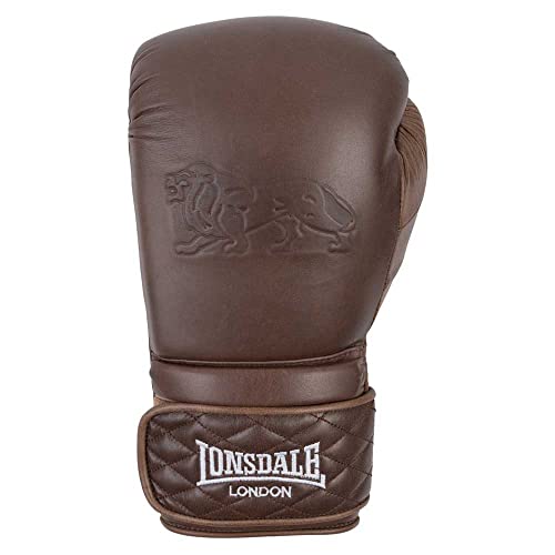 Lonsdale Unisex-Adult Spar Gloves Equipment, Vintage Brown, 12 oz Lonsdale Unisex-Adult Spar Gloves Equipment, Vintage Brown, 12 oz von Lonsdale