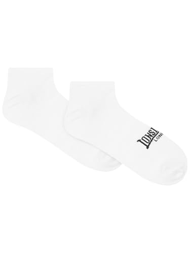 Lonsdale Unisex Sneakersocken 6er-Pack HAYLES, White/Black, 39-42 Lonsdale Unisex Sneakersocken 6er-Pack HAYLES, White/Black, 39-42 von Lonsdale