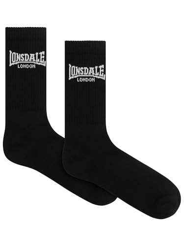 Lonsdale Unisex Sportsocken 6er-Pack GILBERT, Black/White, 39-42 Lonsdale Unisex Sportsocken 6er-Pack GILBERT, Black/White, 39-42 von Lonsdale