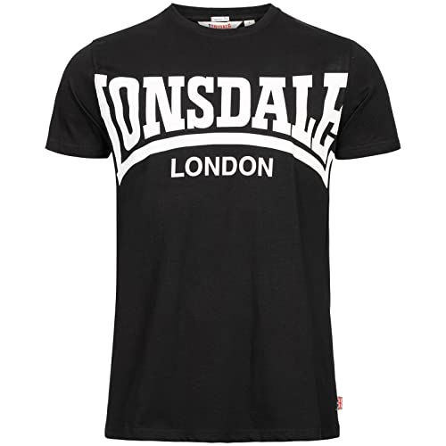 Lonsdale York T-Shirt (L, Black) von Lonsdale