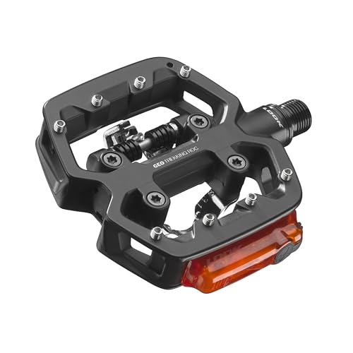 LOOK Cycle - GEO Trekking ROC Vision Fahrradpedale - Ultra-robuste Aluminium-Hybrid-Pedale - 1 Clipless-Seite, 1 Flache Seite - Clip System - Ideal für den Geländeeinsatz LOOK Cycle - GEO Trekking ROC Vision Fahrradpedale - Ultra-robuste Aluminium-Hybrid-Pedale - 1 Clipless-Seite, 1 Flache Seite - Clip System - Ideal für den Geländeeinsatz von LOOK