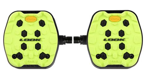 schauen sie trail grip flat pedals lime schauen sie trail grip flat pedals lime von Look