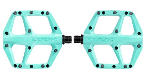 look trail fusion flat pedale ice blue look trail fusion flat pedale ice blue von Look