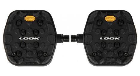 schauen sie trail grip flat pedale schwarz schauen sie trail grip flat pedale schwarz von Look