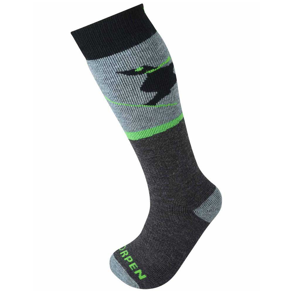 Lorpen S2kne Merino Eco Socks 2 Units Grün,Grau EU 27-30 Junge von Lorpen