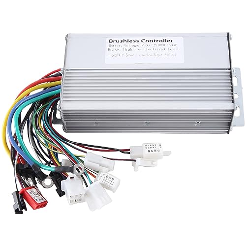 Losueeun 1 Stück 48V 60V 64V 72V 1000W 1500W Elektrischer Controller 12 Tube Dual Mode E-Bike Bürstenloser Controller Geschwindigkeitsmotor Silber Losueeun 1 Stück 48V 60V 64V 72V 1000W 1500W Elektrischer Controller 12 Tube Dual Mode E-Bike Bürstenloser Controller Geschwindigkeitsmotor Silber von Losueeun