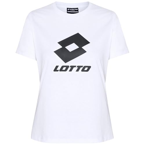 Lotto 1124013 Women, T-Shirt, Regular Fit Damen T-Shirt Bright White von Lotto