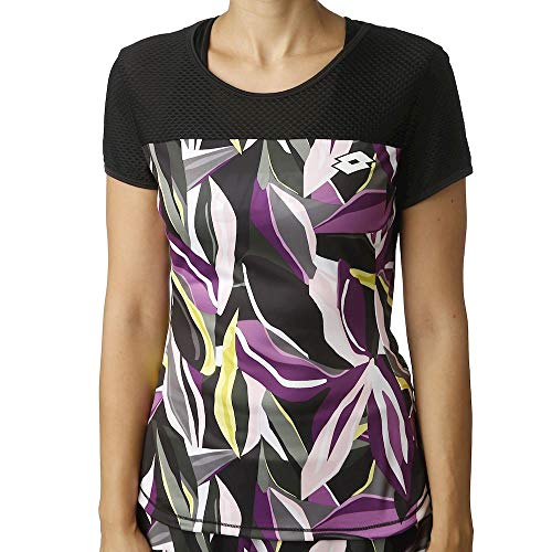 Lotto Damen, Popflower Printed T-Shirt Lila, Gelb, S Oberbekleidung, S Lotto Damen, Popflower Printed T-Shirt Lila, Gelb, S Oberbekleidung, S von Lotto