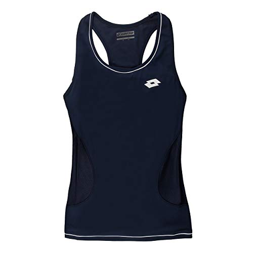 Lotto Damen, Shela IV Tank-Top Dunkelblau, Weiß, XS Oberbekleidung von Lotto