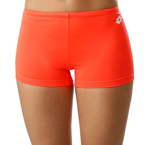 Lotto Damen, Teams TH PL Ballshort Orange, Weiß, XL Oberbekleidung von Lotto