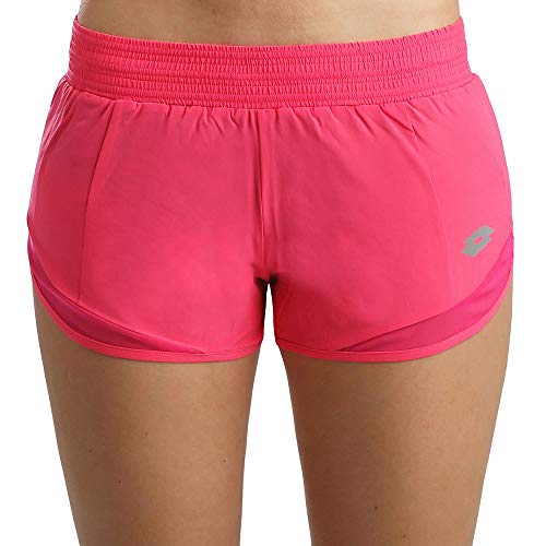 Lotto Damen, X-Fit II PL Shorts Pink, Silber, XL Oberbekleidung von Lotto