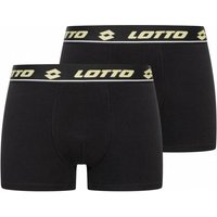 Lotto Herren Boxershorts 2er-Pack gelb/schwarz 397956 von Lotto