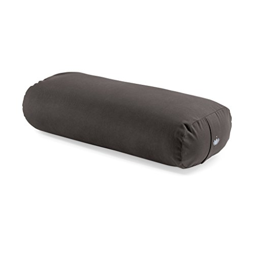 Lotuscrafts Yoga Bolster für Yin Yoga - Yogabolster mit Kapokfüllung - Waschbarer Bezug aus Baumwolle - Yogakissen Groß für Restorative Yoga - Large (72 x 30 x 20 cm) von Lotuscrafts