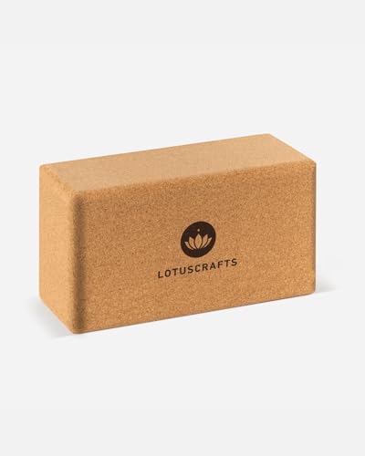 Lotuscrafts® Yoga Block Kork 2er Set oder Yoga Block Kork einzeln, Yogablöcke Made in Portugal, Yoga Blöcke für Anfänger und Fortgeschrittene, Yogablock in verschiedenen Größen für dein Yoga Zubehör Lotuscrafts® Yoga Block Kork 2er Set oder Yoga Block Kork einzeln, Yogablöcke Made in Portugal, Yoga Blöcke für Anfänger und Fortgeschrittene, Yogablock in verschiedenen Größen für dein Yoga Zubehör von Lotuscrafts