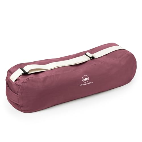 Lotuscrafts® Yogatasche PUNE aus Bio-Baumwolle, Fair & Ökologisch hergestellt, Ideale Yogatasche für Matte und Zubehör, Yogatasche Damen und Herren, Yogamatte Tasche, Yoga Tasche, Yogamattentasche Lotuscrafts® Yogatasche PUNE aus Bio-Baumwolle, Fair & Ökologisch hergestellt, Ideale Yogatasche für Matte und Zubehör, Yogatasche Damen und Herren, Yogamatte Tasche, Yoga Tasche, Yogamattentasche von Lotuscrafts