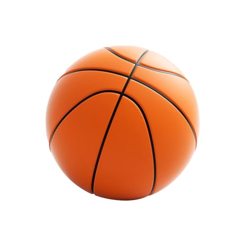 Loufy Basketball aus Schaumstoff, Indoor-Training, hohe Dichte, 3D-Textur, Rückprall, leise, ohne Lärmball, für Strandpool zu Hause C von Loufy