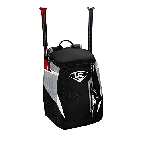 Wilson Unisex Ls Genuine (Series 3) Stick Pack Baseball Gear Bag, Black, 70x30x50 cm von Louisville Slugger