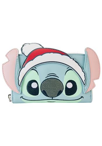 Loungefly Disney Stitch Holiday Zip Around Wallet Disney, Blau, Einheitsgröße, Geldbörse Loungefly Disney Stitch Holiday Zip Around Wallet Disney, Blau, Einheitsgröße, Geldbörse von Loungefly