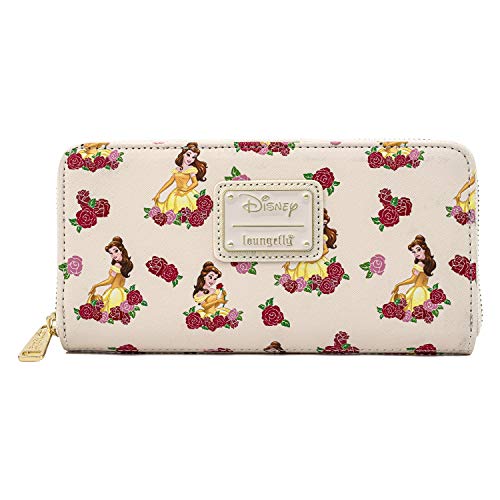 Loungefly Beauty and the Beast Belle AOP Rose Wallet Loungefly Beauty and the Beast Belle AOP Rose Wallet von Loungefly