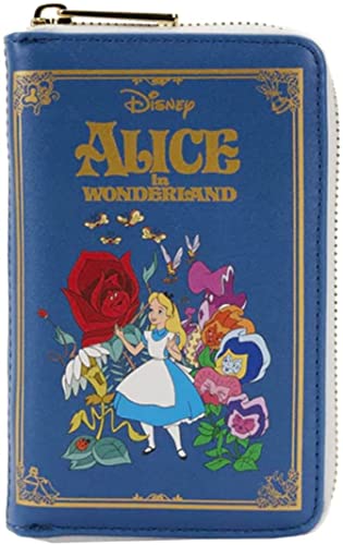 Loungefly Disney Aiw Classic Book Zip Around Wallet Alice In Wonderland One Size Loungefly Disney Aiw Classic Book Zip Around Wallet Alice In Wonderland One Size von Loungefly