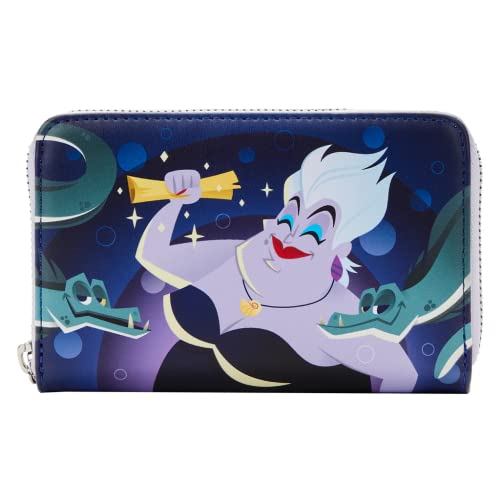 Loungefly Disney The Little Mermaid Ursula Lair Zip Geldbörse, Mehrfarbig, Standard, Geldbörse mit Reißverschluss Loungefly Disney The Little Mermaid Ursula Lair Zip Geldbörse, Mehrfarbig, Standard, Geldbörse mit Reißverschluss von Loungefly
