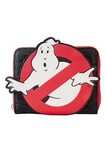 Loungefly Ghostbusters Logo Zip Around Wallet, Black, One Size Loungefly Ghostbusters Logo Zip Around Wallet, Black, One Size von Loungefly