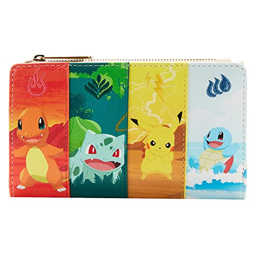 Loungefly Pokemon Elements Flap Wallet, Multi, Geldbörse Loungefly Pokemon Elements Flap Wallet, Multi, Geldbörse von Loungefly