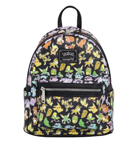 Loungefly Pokemon Multi Character All Over Print Mini Backpack, Schwarz / Charcoal, Einheitsgröße Loungefly Pokemon Multi Character All Over Print Mini Backpack, Schwarz / Charcoal, Einheitsgröße von Loungefly