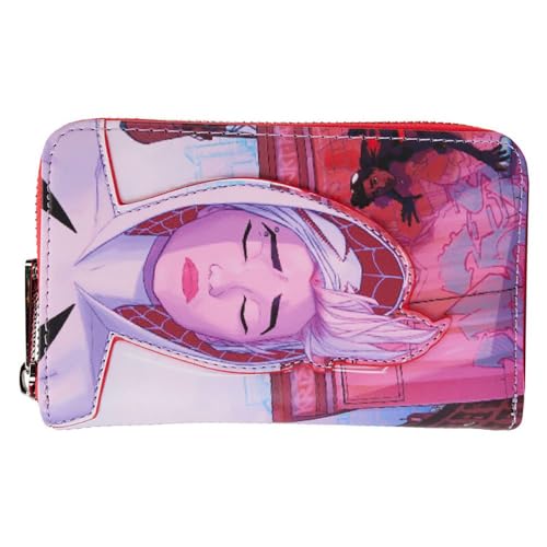 Loungefly Spider Spider-Gwen Damen Geldbörse Mehrfarbig PU von Loungefly