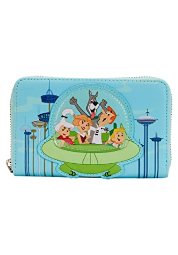 Loungefly Warner Brothers The Jetsons Spaceship Ziparound Wallet, Blau, Einheitsgröße, Jetwa0001 Loungefly Warner Brothers The Jetsons Spaceship Ziparound Wallet, Blau, Einheitsgröße, Jetwa0001 von Loungefly