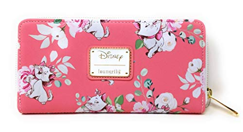 Loungefly X Disney Marie Pink Floral AOP Wallet Loungefly X Disney Marie Pink Floral AOP Wallet von Loungefly