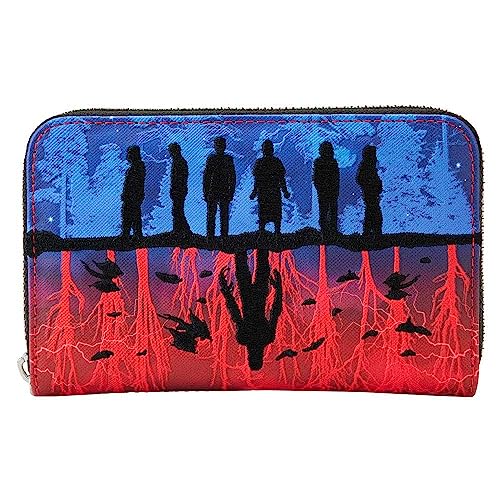 Loungefly Zip Around Purse Stranger Things Upside Down Shadows Nue offiziell Rot One Size Loungefly Zip Around Purse Stranger Things Upside Down Shadows Nue offiziell Rot One Size von Loungefly