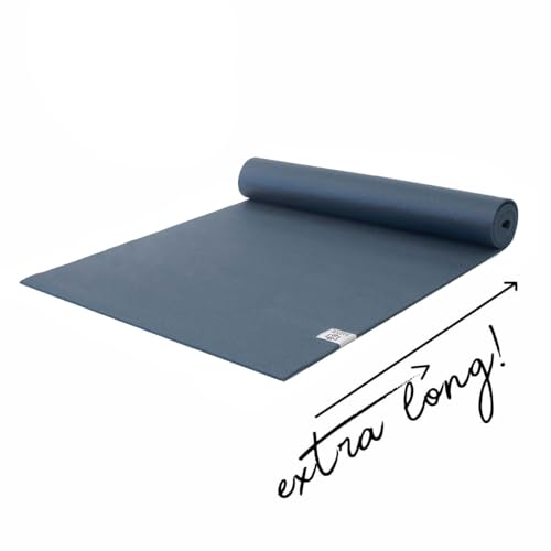 Love Generation Extra lange Yogamatte | 200 cm lang | 6mm dick (Schwarz) von Love Generation