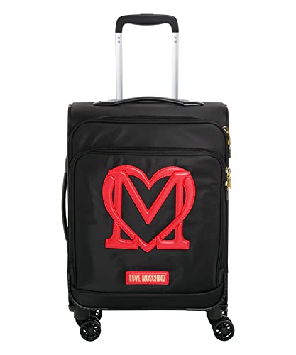 Love Moschino damen Koffer black - red, JC5101PP1IKX000B von Love Moschino