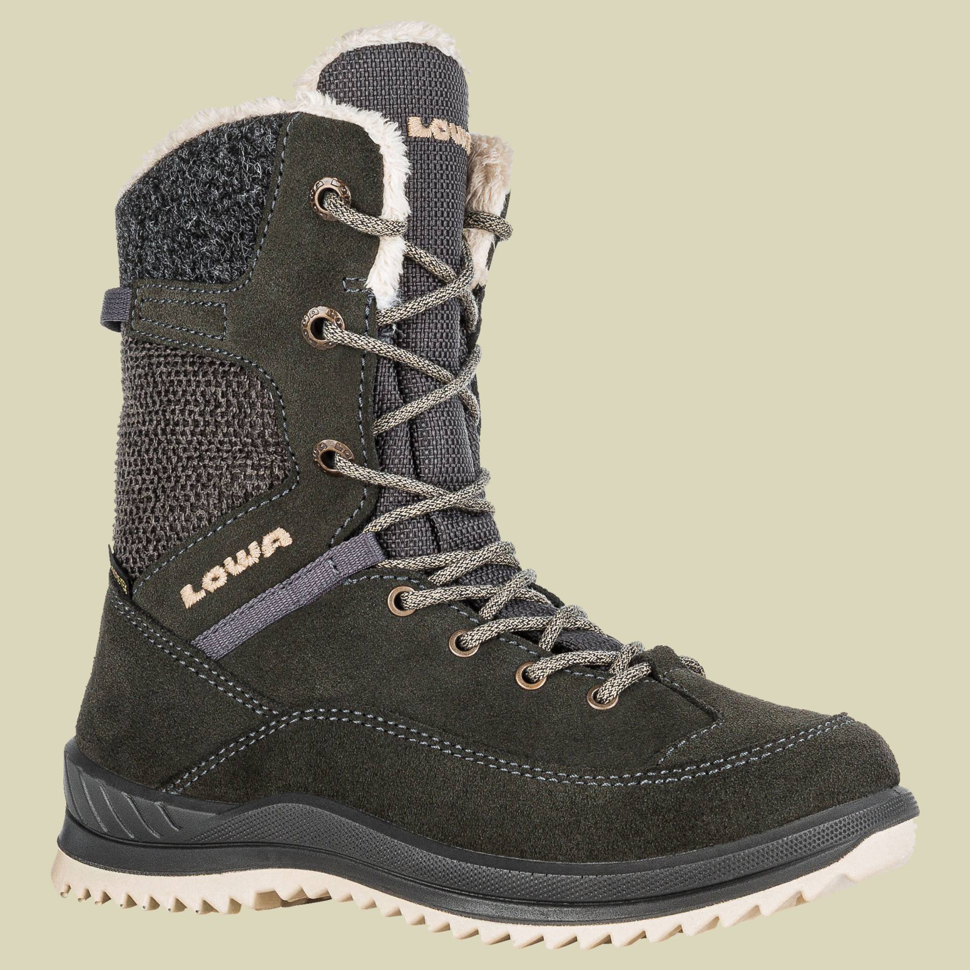 BIANCA GTX HI Junior 32 grau - anthrazit/champagner von Lowa