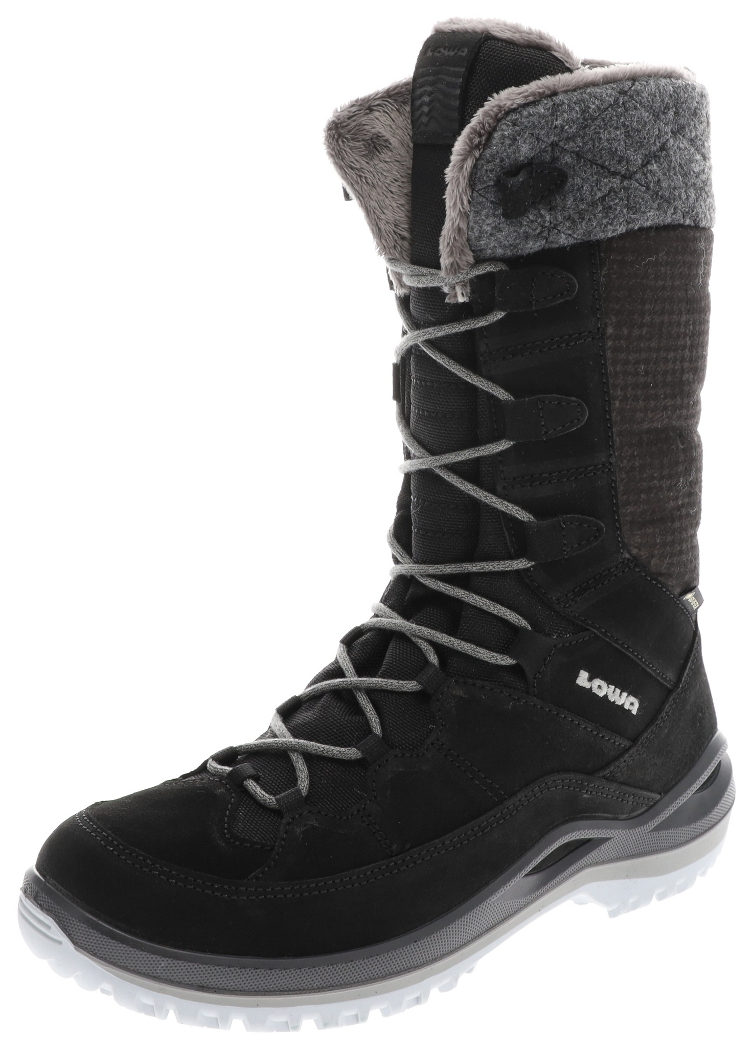 ALBA III GTX Schwarz Grau Damen Winterstiefel von Lowa