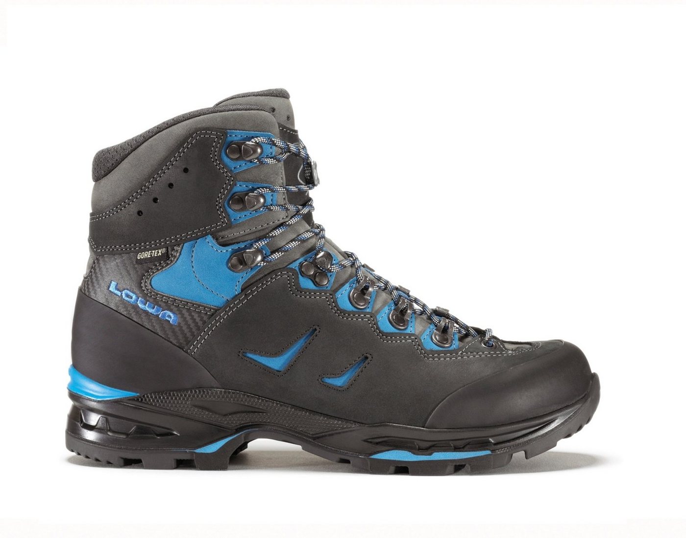 Lowa CAMINO GTX SCHWARZ/BLAU Wanderschuh Lowa CAMINO GTX SCHWARZ/BLAU Wanderschuh von Lowa