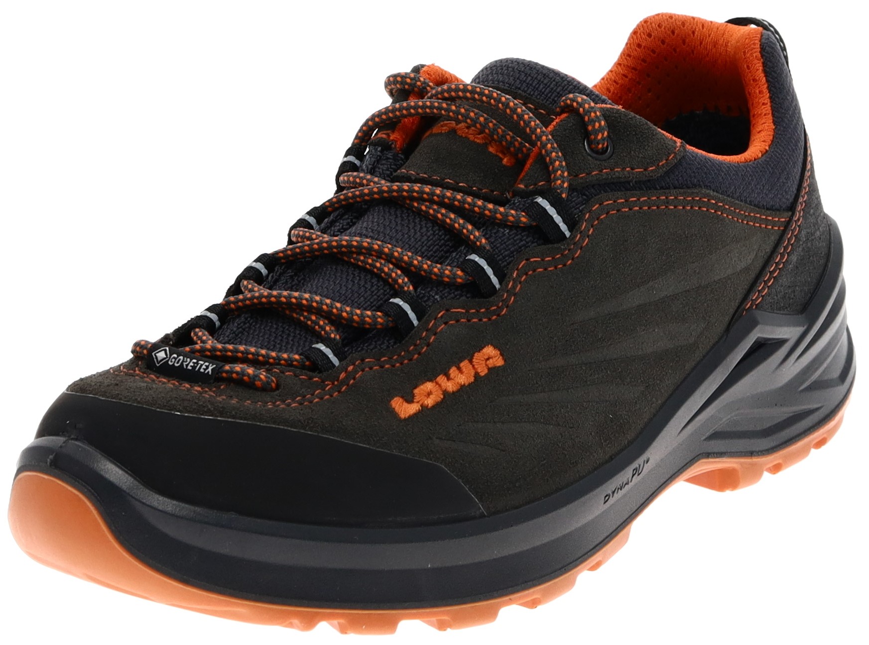 DELAGO GTX LO JUNIOR Anthrazit Orange Kinder Hikingschuhe von Lowa