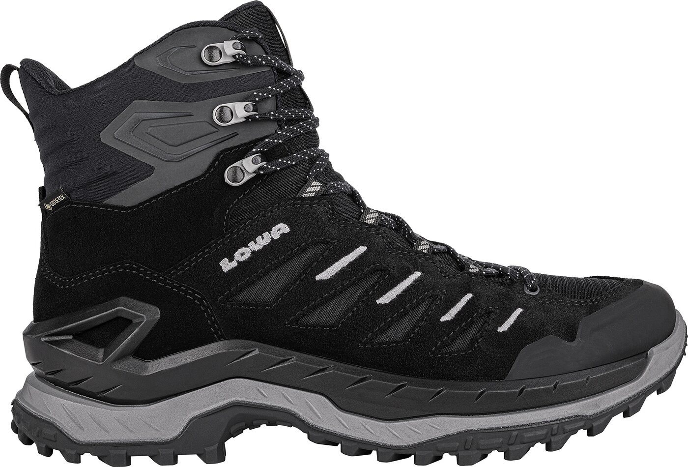 Lowa INNOVO GTX MID SCHWARZ/GRAU Trekkingschuh Lowa INNOVO GTX MID SCHWARZ/GRAU Trekkingschuh von Lowa