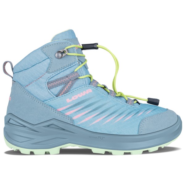 Lowa - Kid's Zirrox II GTX Mid - Wanderschuhe Gr 11K türkis/blau von Lowa